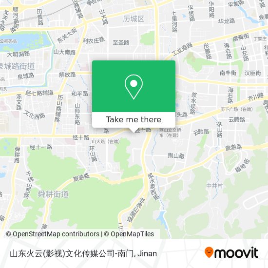 山东火云(影视)文化传媒公司-南门 map