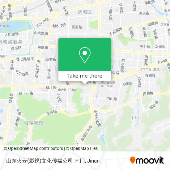 山东火云(影视)文化传媒公司-南门 map
