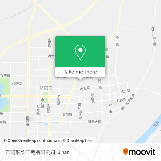 滨博装饰工程有限公司 map