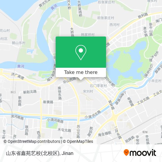 山东省鑫苑艺校(北校区) map