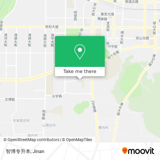 智博专升本 map