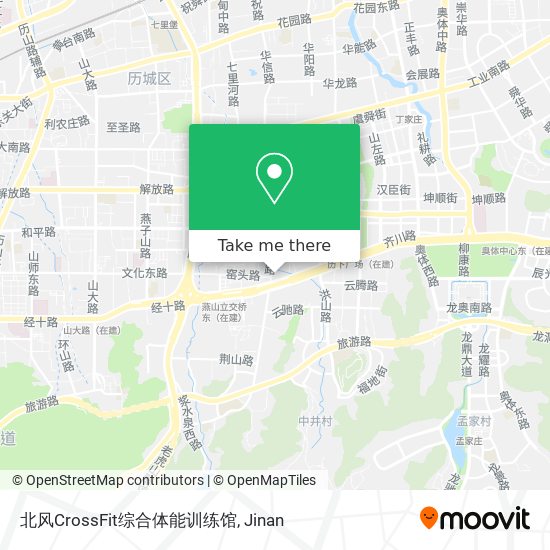 北风CrossFit综合体能训练馆 map
