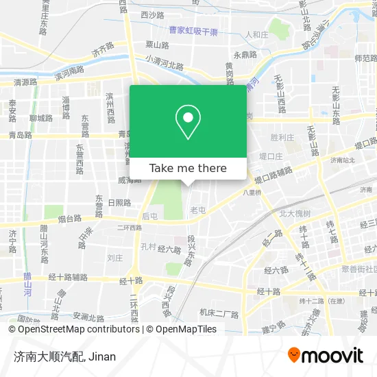 济南大顺汽配 map