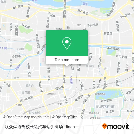 联众舜通驾校长途汽车站训练场 map