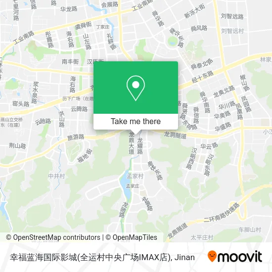 幸福蓝海国际影城(全运村中央广场IMAX店) map