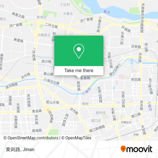黄岗路 map