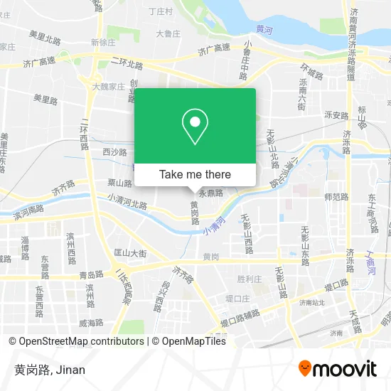 黄岗路 map
