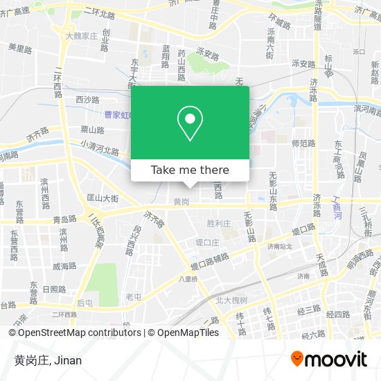 黄岗庄 map