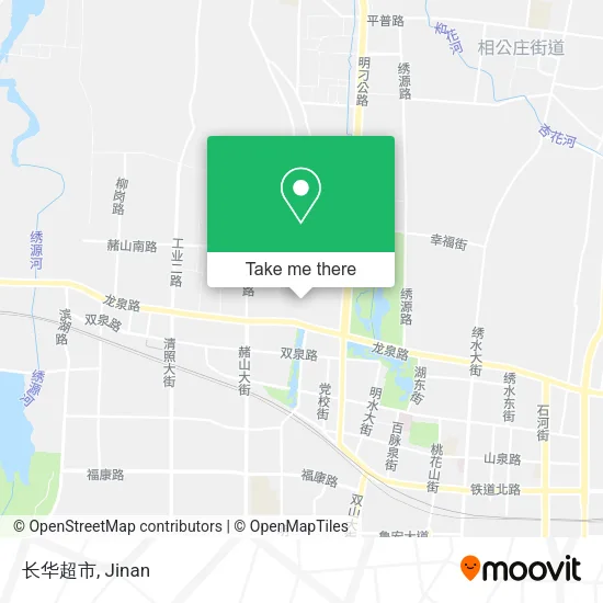 长华超市 map