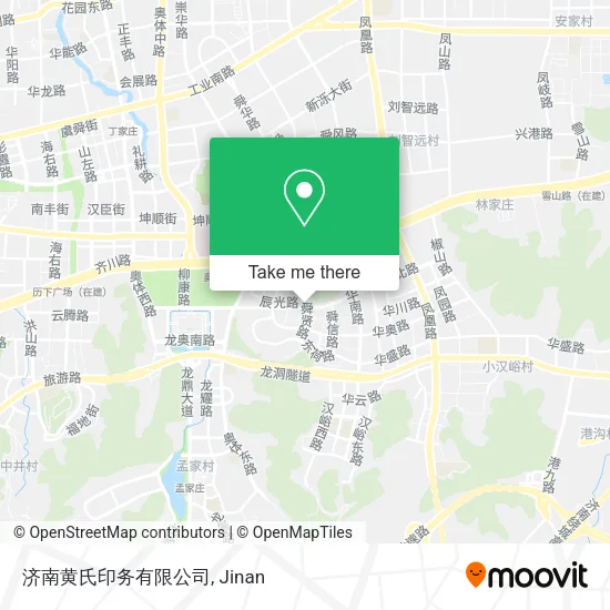 济南黄氏印务有限公司 map