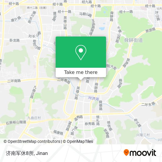 济南军休8所 map