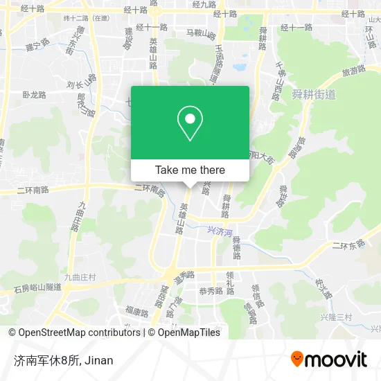 济南军休8所 map