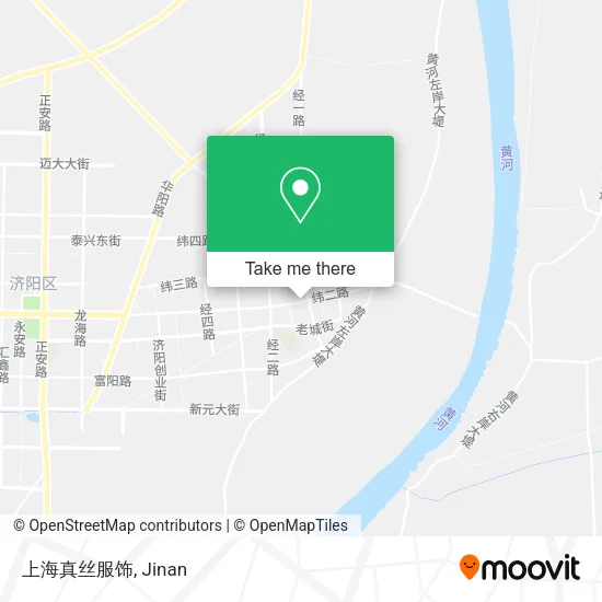 上海真丝服饰 map