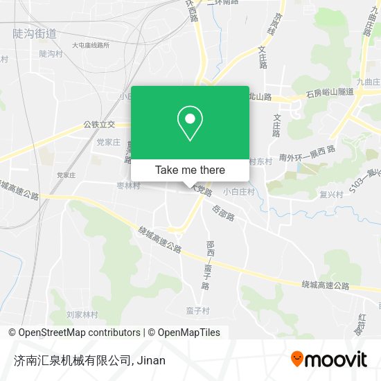 济南汇泉机械有限公司 map