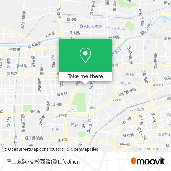 匡山东路/交校西路(路口) map