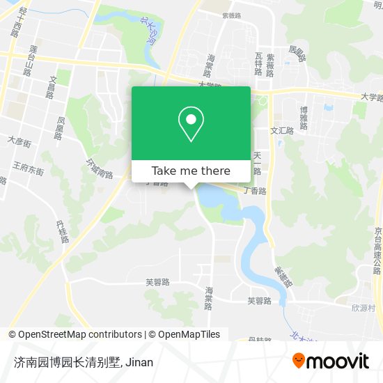 济南园博园长清别墅 map