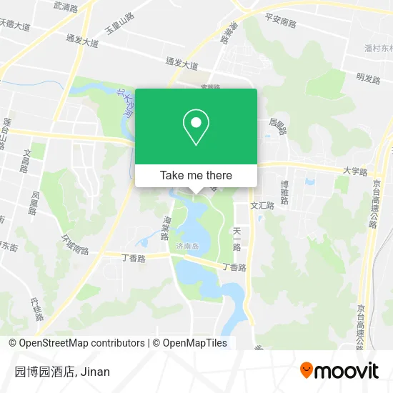 园博园酒店 map