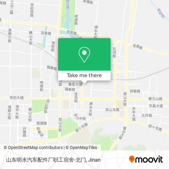 山东明水汽车配件厂职工宿舍-北门 map