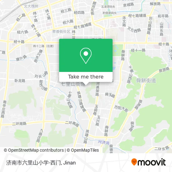 济南市六里山小学-西门 map