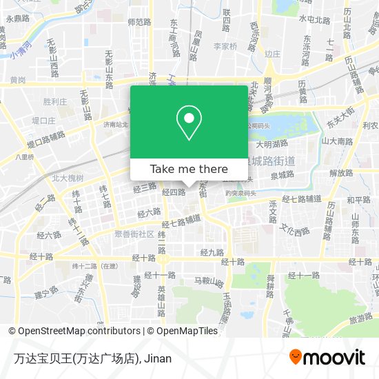 万达宝贝王(万达广场店) map