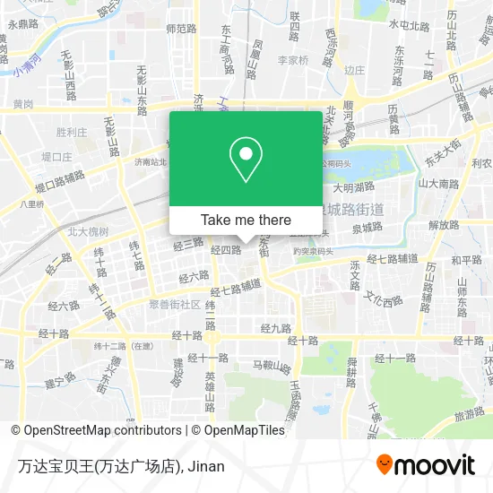 万达宝贝王(万达广场店) map