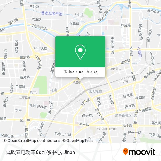禹欣泰电动车6s维修中心 map
