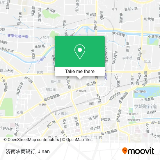 济南农商银行 map