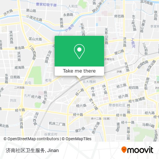 济南社区卫生服务 map