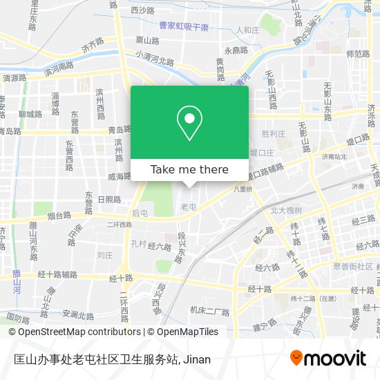 匡山办事处老屯社区卫生服务站 map