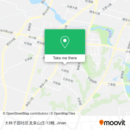 大柿子园社区龙泉山庄-12幢 map