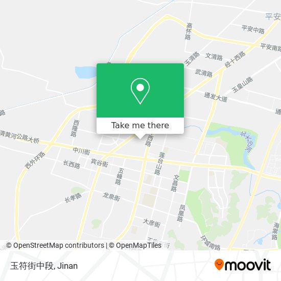 玉符街中段 map