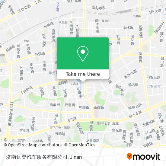济南远登汽车服务有限公司 map