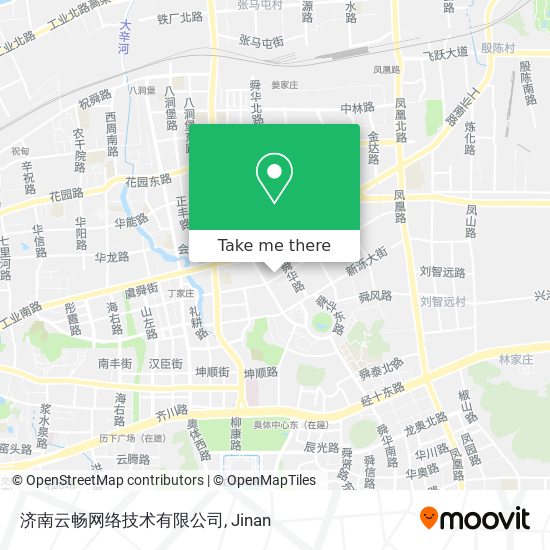 济南云畅网络技术有限公司 map