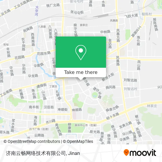 济南云畅网络技术有限公司 map