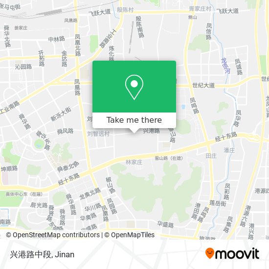 兴港路中段 map