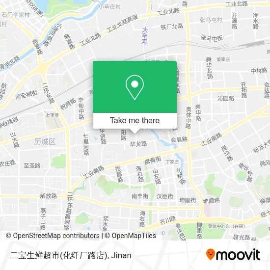 二宝生鲜超市(化纤厂路店) map