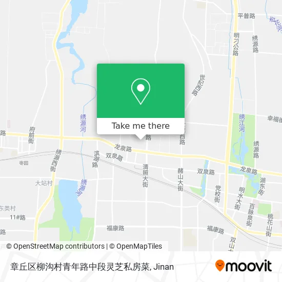 章丘区柳沟村青年路中段灵芝私房菜 map
