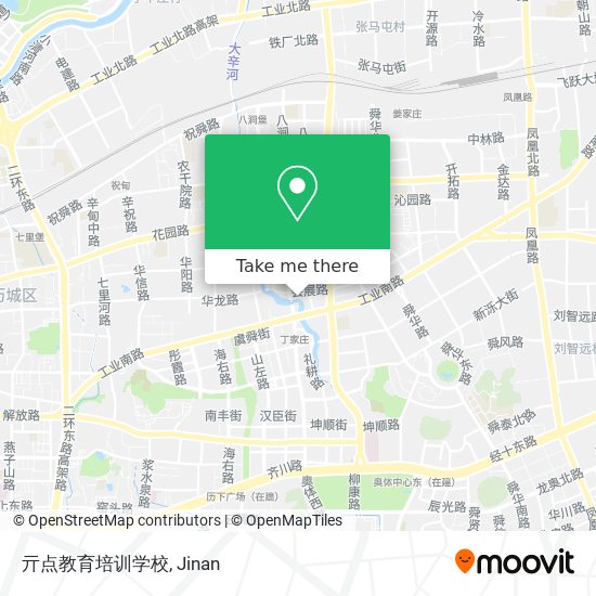 亓点教育培训学校 map