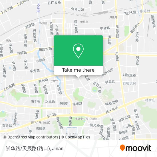 崇华路/天辰路(路口) map
