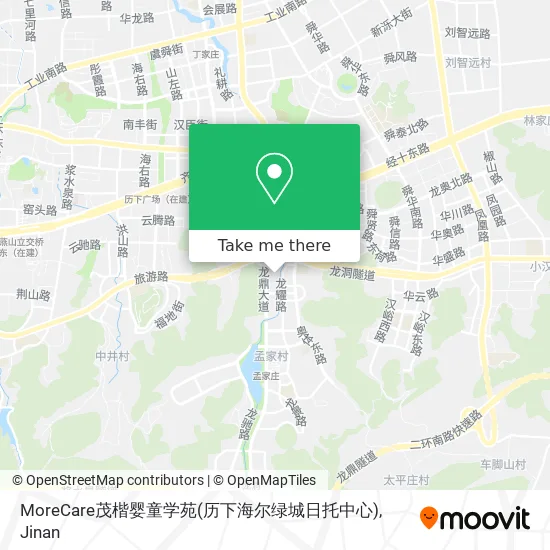 MoreCare茂楷婴童学苑(历下海尔绿城日托中心) map