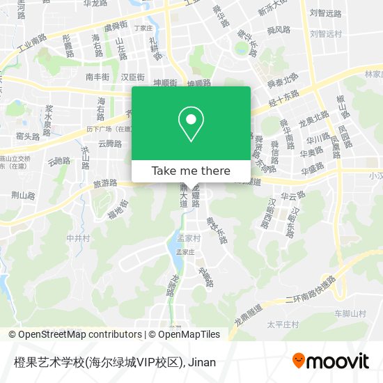 橙果艺术学校(海尔绿城VIP校区) map