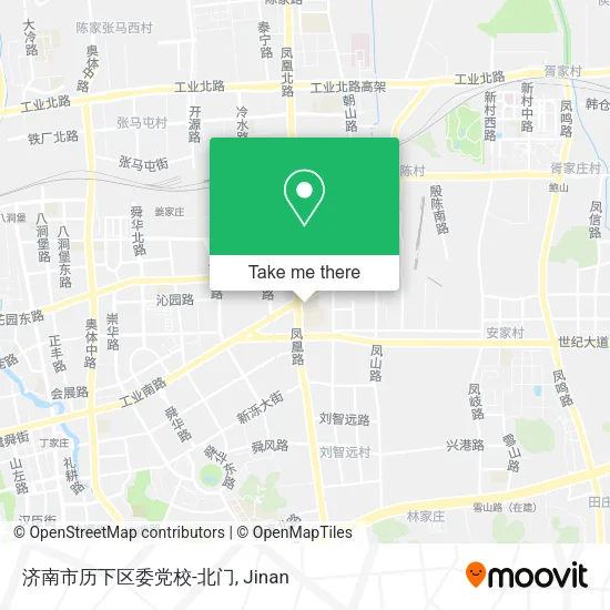 济南市历下区委党校-北门 map
