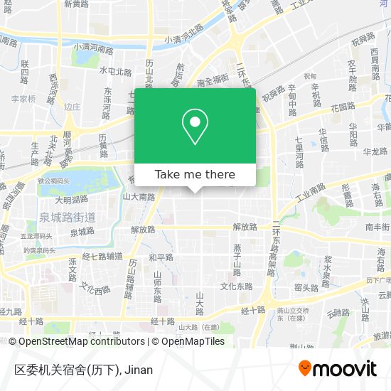 区委机关宿舍(历下) map