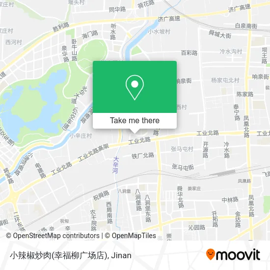 小辣椒炒肉(幸福柳广场店) map