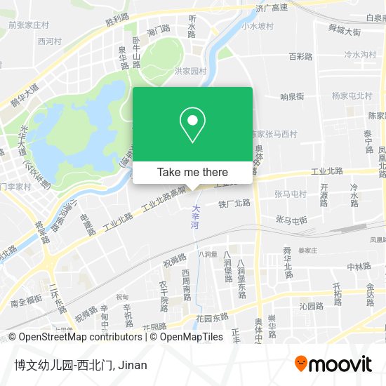 博文幼儿园-西北门 map