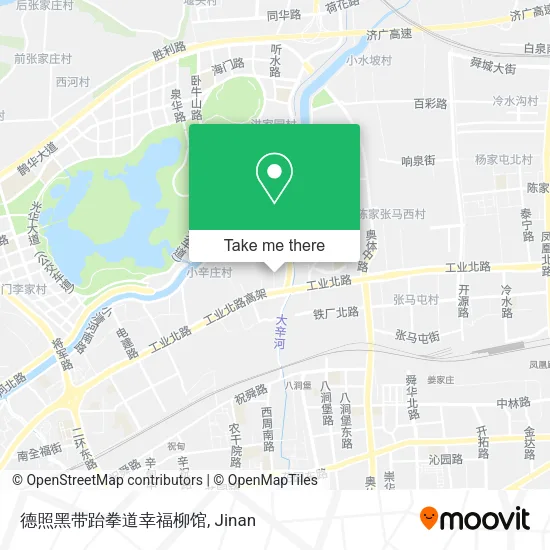 德照黑带跆拳道幸福柳馆 map