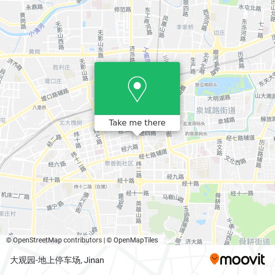 大观园-地上停车场 map