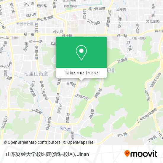 山东财经大学校医院(舜耕校区) map