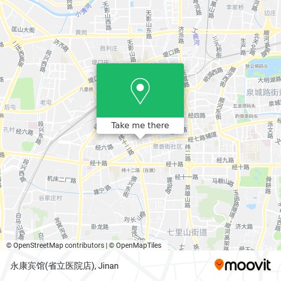 永康宾馆(省立医院店) map