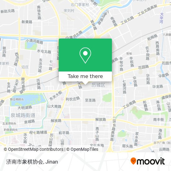济南市象棋协会 map
